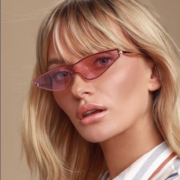 LULU’S Pink Small Sunglasses - Picture 4 of 9